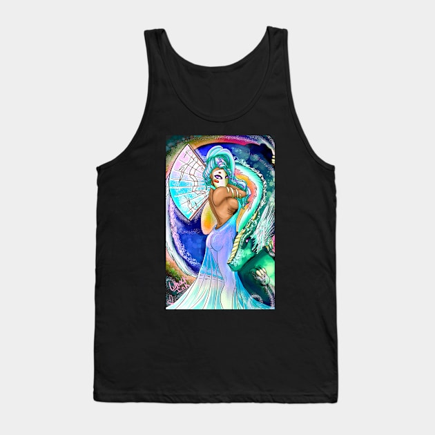 Doll Face Tank Top by WhackInk